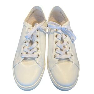 Women's LOFT Outlet White Sneakers Size 9M